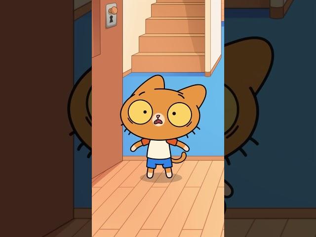 SIMBA is GROUNDED?!  #simbochka #simba #animation #cat