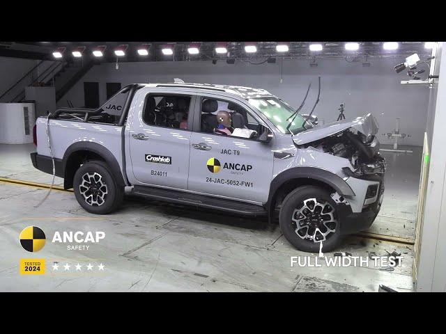 ANCAP safety & crash testing a JAC T9