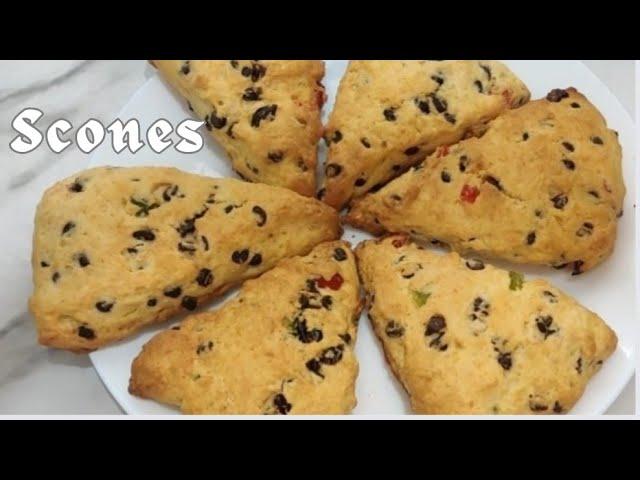 Scones Recipe | Eggless Choco Chips Scones Recipe | Putta Paakashale