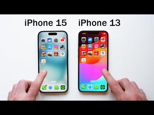 iPhone 15 vs iPhone 13 Test de Velocidad