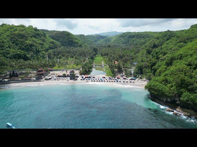 Crystal Bay Nusa Penida Bali | Drone View