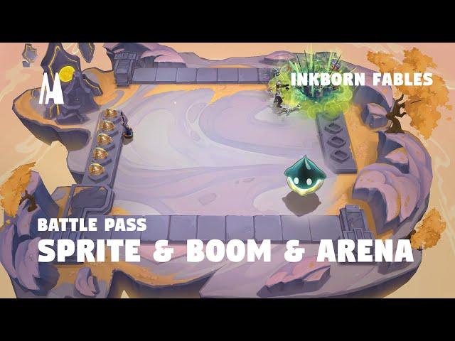 INK SPRITE & SHADES OF SKY & BAMBOO SHOOTS - BATTLE PASS INKBORN FABLES | TFT SET 11