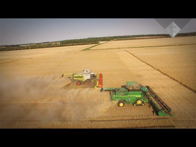  John Deere X9 vs. Claas Lexion 8900 #HarvestVlog 