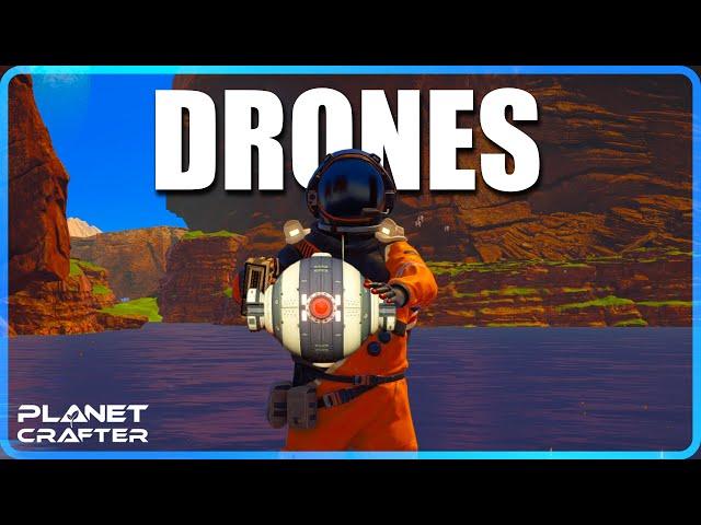 How to Use Drones Effectively in The Planet Crafter!