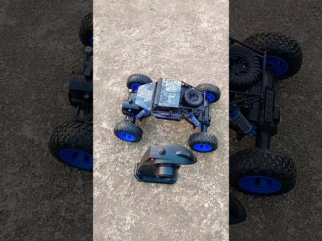 Rock Crawler 4wd Blue colour | Rock Crawler 4wd Testing | Amanaktoy | #rc #rccar #shorts #ytshorts