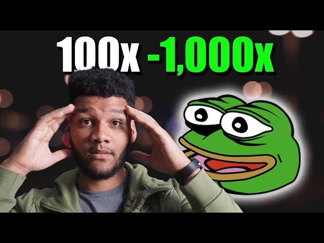 Pepe Meme Coin Could Be Your Next 100x - 1,000x Crypto Gem!!!