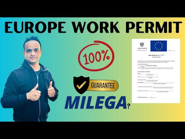 Europe Work Permit in 2025 ? 100% Guaranteed