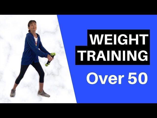 Weight Training Over 50 - 10 Minute Senior Strength Workout