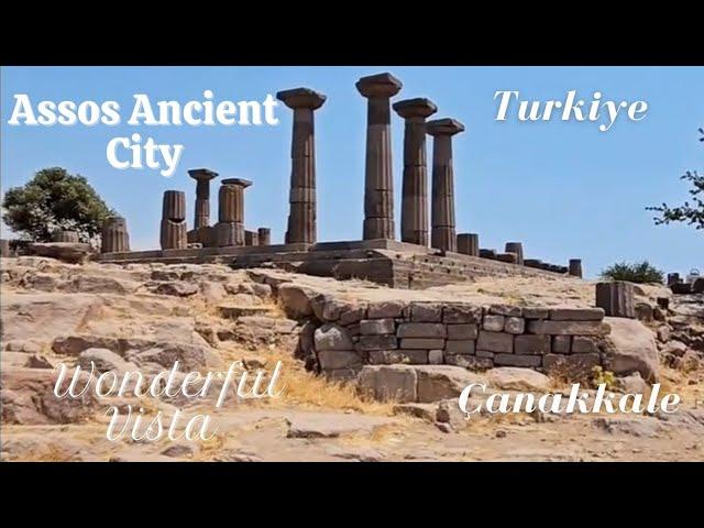 Assos Ancient City, Behramkale Çanakkale, Turkey