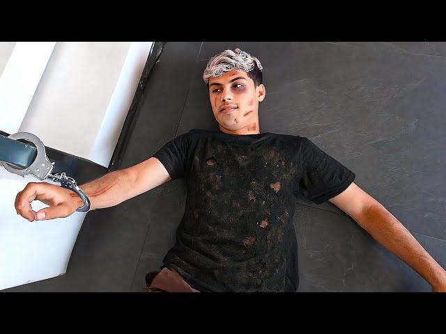 i got handcuffed..