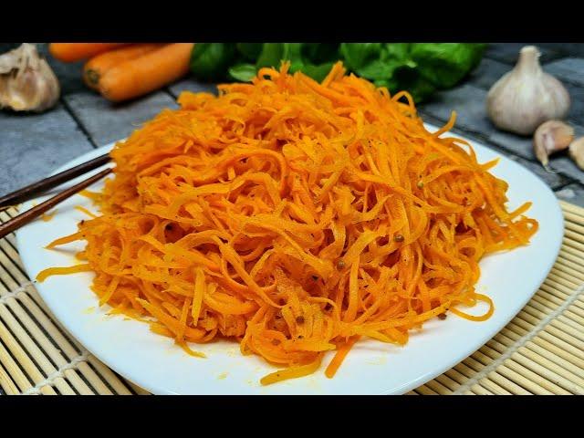 МОРКОВЬ ПО-КОРЕЙСКИ Самый удачный Рецепт! MORCOV MARINAT IN STIL COREEAN Cea mai reușită rețetă!