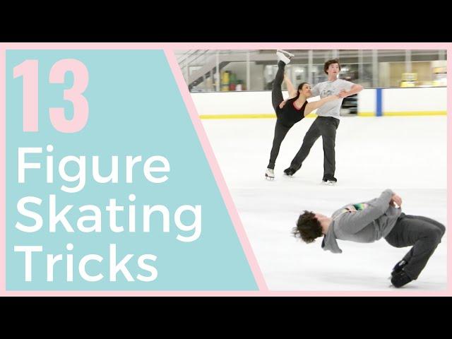 13 FUN FIGURE SKATING TRICKS YOU MUST TRY! | Coach Michelle Hong