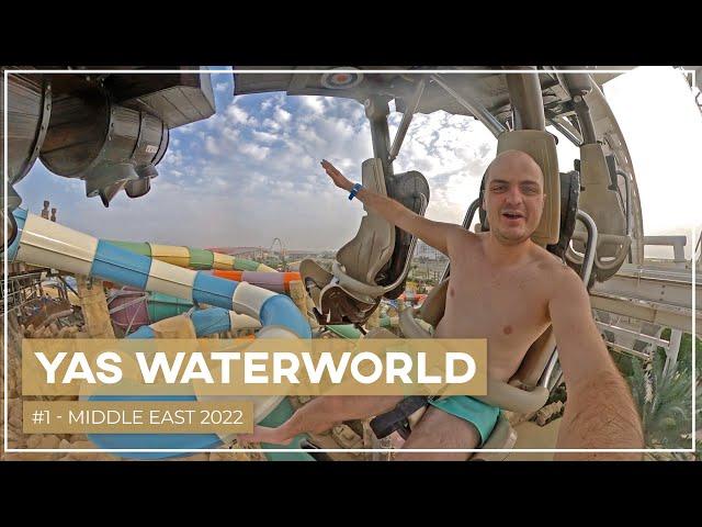 #1 | Met ZWEMBROEK in ACHTBAAN in Yas Waterworld