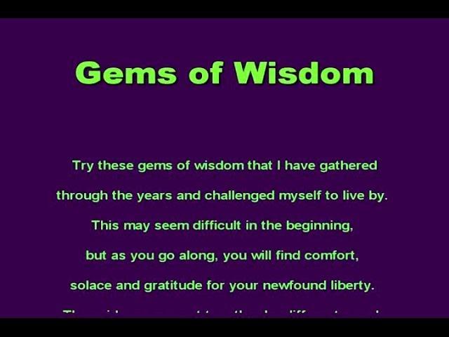 Gems Of Wisdom