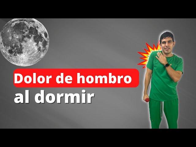 Resolvamos el dolor de hombro al dormir