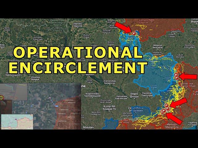 AFU Suffer The Consequences of Russian Operational Encirclement Near Kurakhove