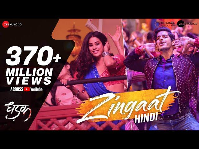 Zingaat Hindi | Dhadak | Ishaan & Janhvi | Ajay-Atul | Amitabh Bhattacharya