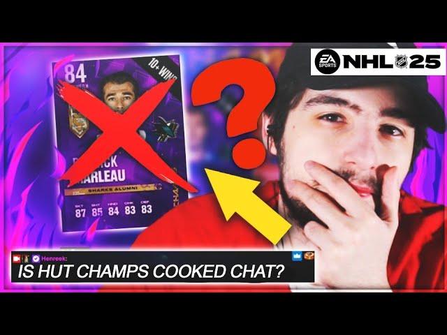 HUT CHAMPS MIGHT BE COOKED IN NHL 25 HUT! FULL REWARDS