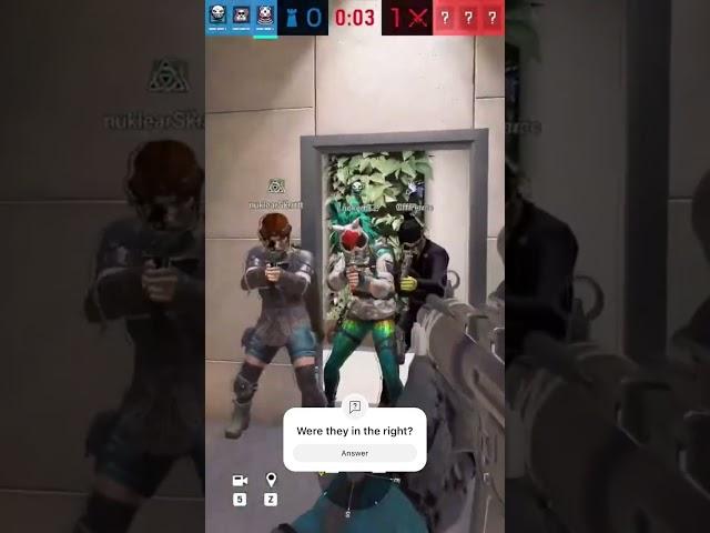 The most toxic encounter I have ever had! #rainbow6siege  #siegemoments  #rainbowsixsiegecommunity