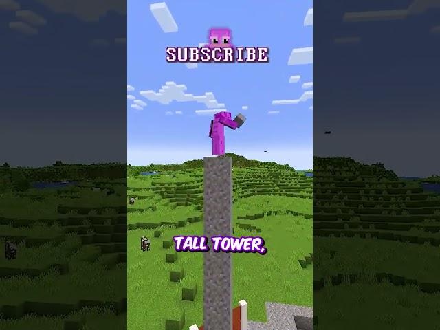 Minecraft, But I Can Only Step On Blocks I Choose! 🟫 ️ #shorts
