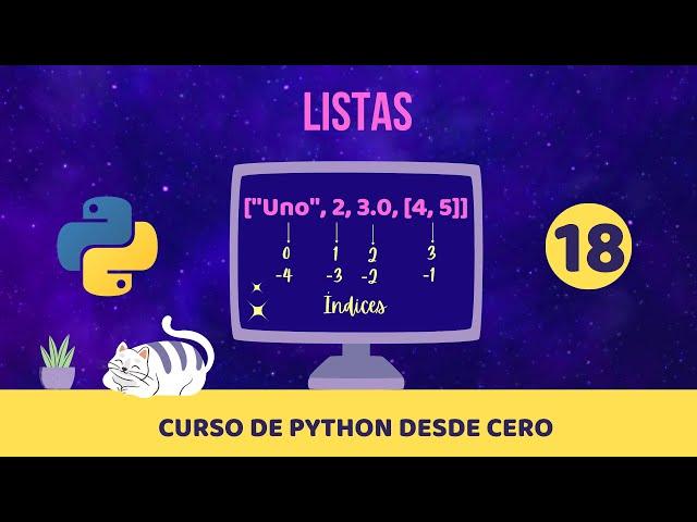 Listas | Curso de Python desde cero 