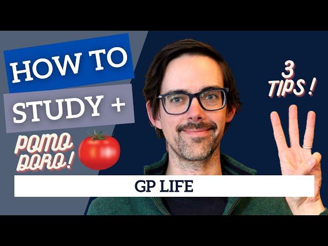 Pomodoro with GP On The Move | Pomodoro Medical | Study Tips for Med Students!