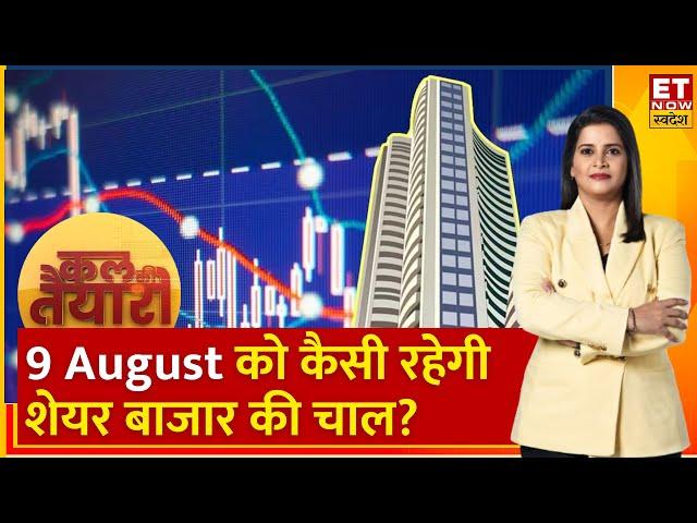 Kal Ki Taiyari : Market में दिखी कमजोरी, Experts से जानिए कल कैसी रहेगी बाजार की चाल । ETNow Swadesh