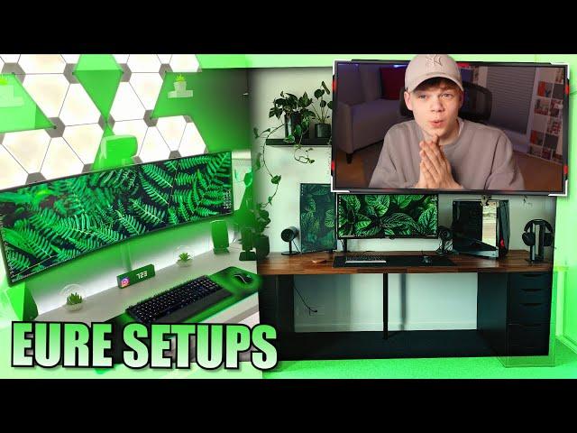 Ich REAGIERE auf EURE GAMING SETUPS (Part 7)