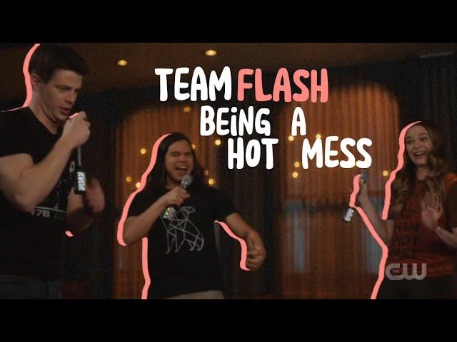 Team Flash being a hot mess for over 5 minutes