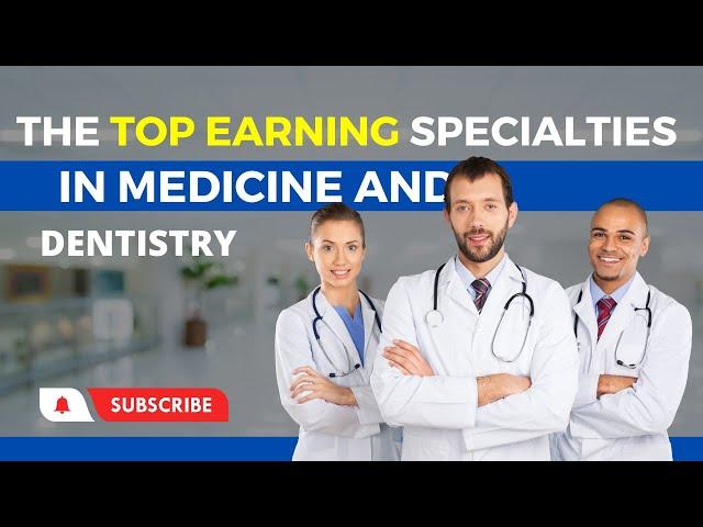 TOP Salaries.... These Doctors make HOW much? 