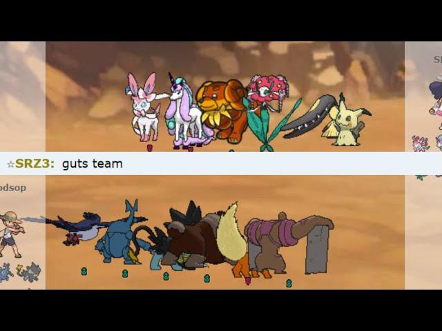 Full GUTS ABILITY Team Is Very Strong On Pokemon Showdown !