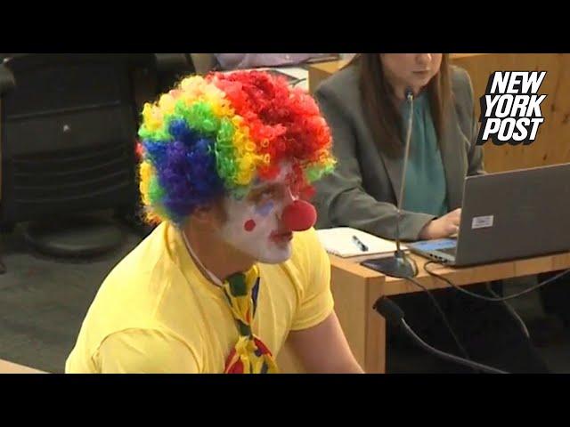 Man dressed as clown nominates himself for Austin Energy CEO after week of outages | New York Post