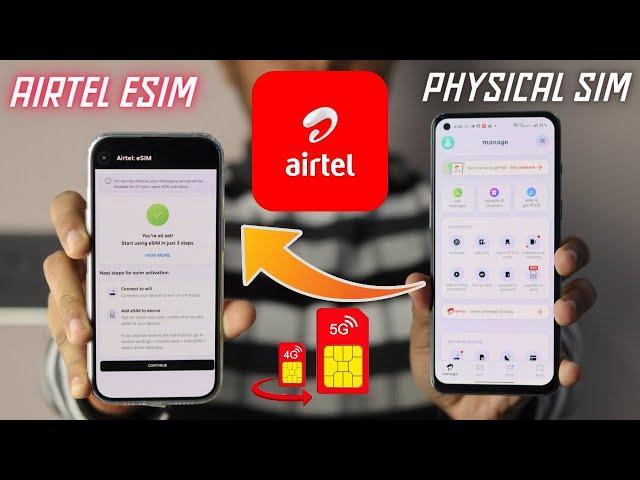 Airtel eSim Activation 2024 | Airtel eSIM Activate Kaise Kare | How to Activate esim in iphone