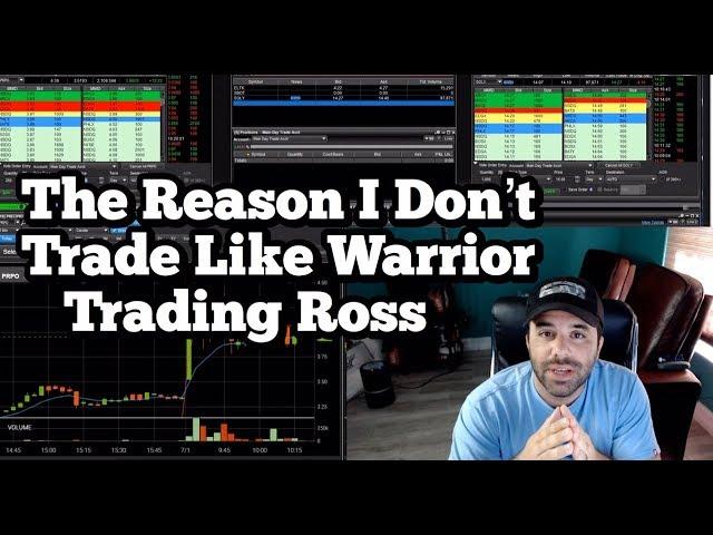 Why I Dont Trade Like Ross Cameron Warrior Trading