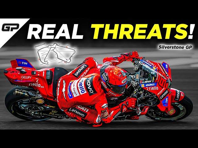 BIGGEST THREAT to Marc Marquez at Silverstone GP | MotoGP 2025