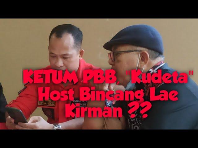 Alamak....Ketum Pemuda Batak Bersatu Lambok Sihombing "Kudeta" Host Bincang Lae Kirman.!!!!