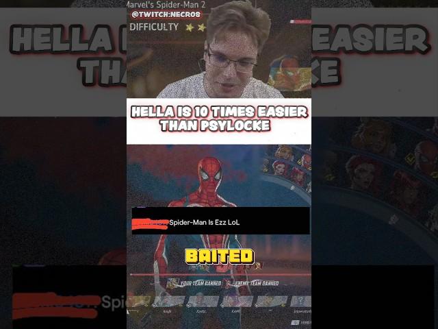 HELLA IS EASIER THAN Psylocke And Spidy #marvelrivals