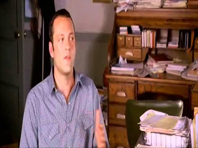 Vince Vaughn about having a goal