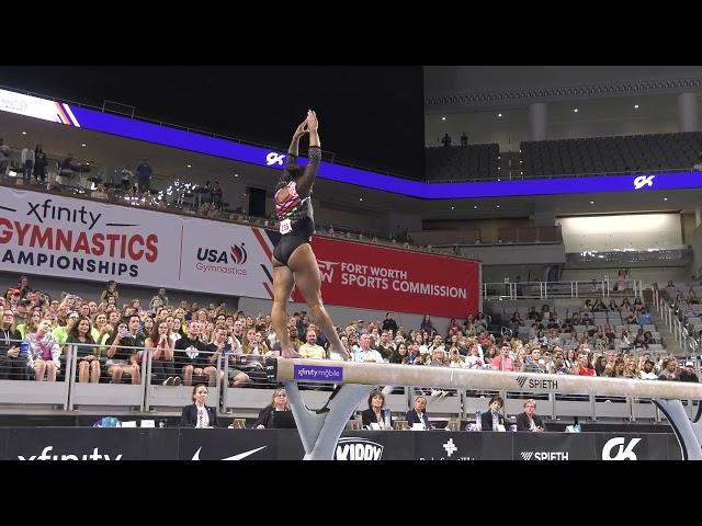 Jordan Chiles  - Balance Beam -  2024 Xfinity U.S. Championships -  Senior Women Session 2 Day 1