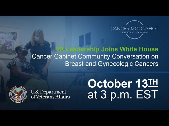 Aiming for the Moon(shot): Cancer Cabinet Community Conversation on Breast and Gynecologic Cancers