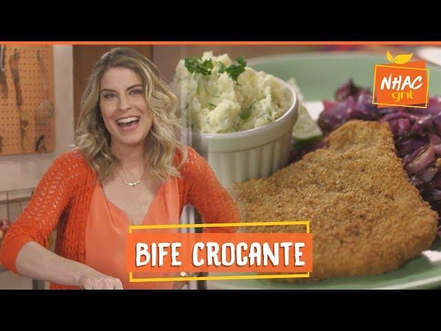 Bife à milanesa SEQUINHO e CROCANTE | Rita Lobo | Cozinha Prática