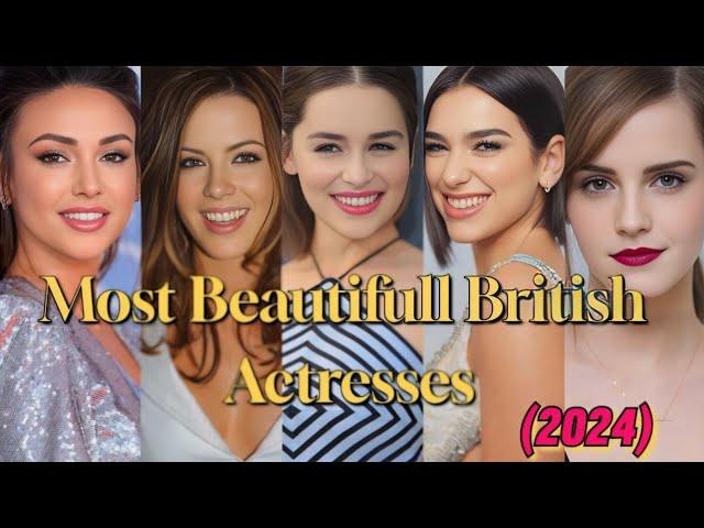 Top 10 Most Beautifull British Actresses and Models (2024) Update || Emilia Clarke || Dua Lipa