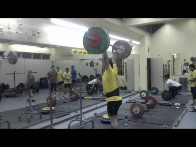 Rack jerk, 125kg