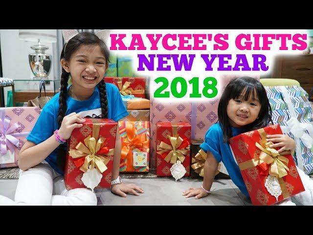 KAYCEE'S NEW YEAR'S PRESENTS