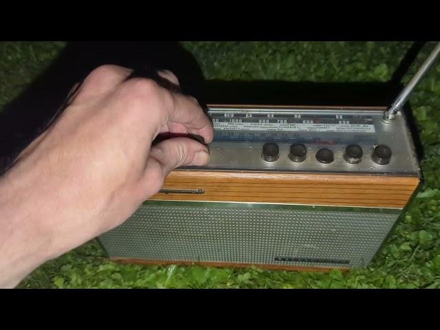 Mittelwelle und Kurzwelle Nachts 23 Uhr Telefunken Bajazzo Sport  - eflose #1356