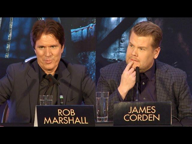 Johnny Depp Is Too Cool - James Corden & Rob Marshall Interview