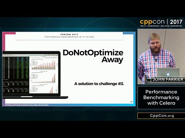 CppCon 2017: John Farrier “Performance Benchmarking with Celero”