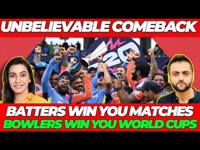 India’s UNBELIEVABLE comeback to win T20 World Cup 2024