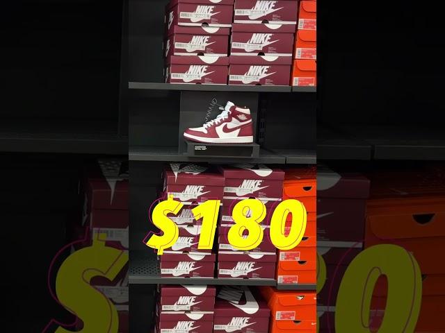 Rapid Decline in Jordan 1 Retro Prices! #ballinonabudget #nikeoutlet