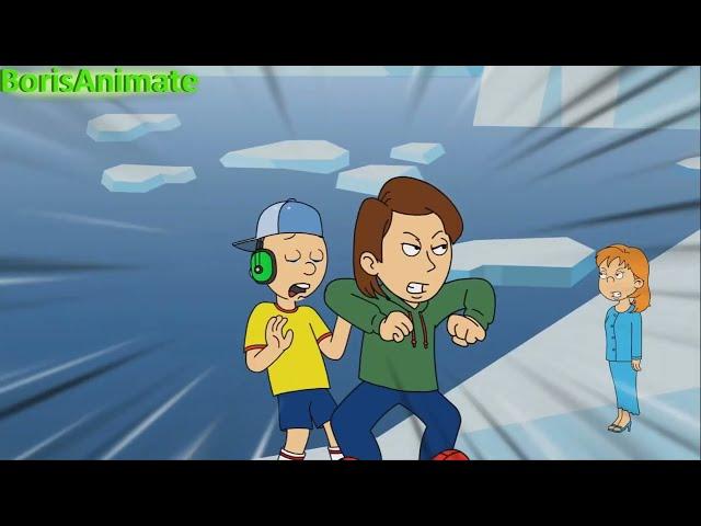 Caillou Deletes the Sun/Ice Age Disaster [Life Without Sunlight] (Speed up in x4.0)